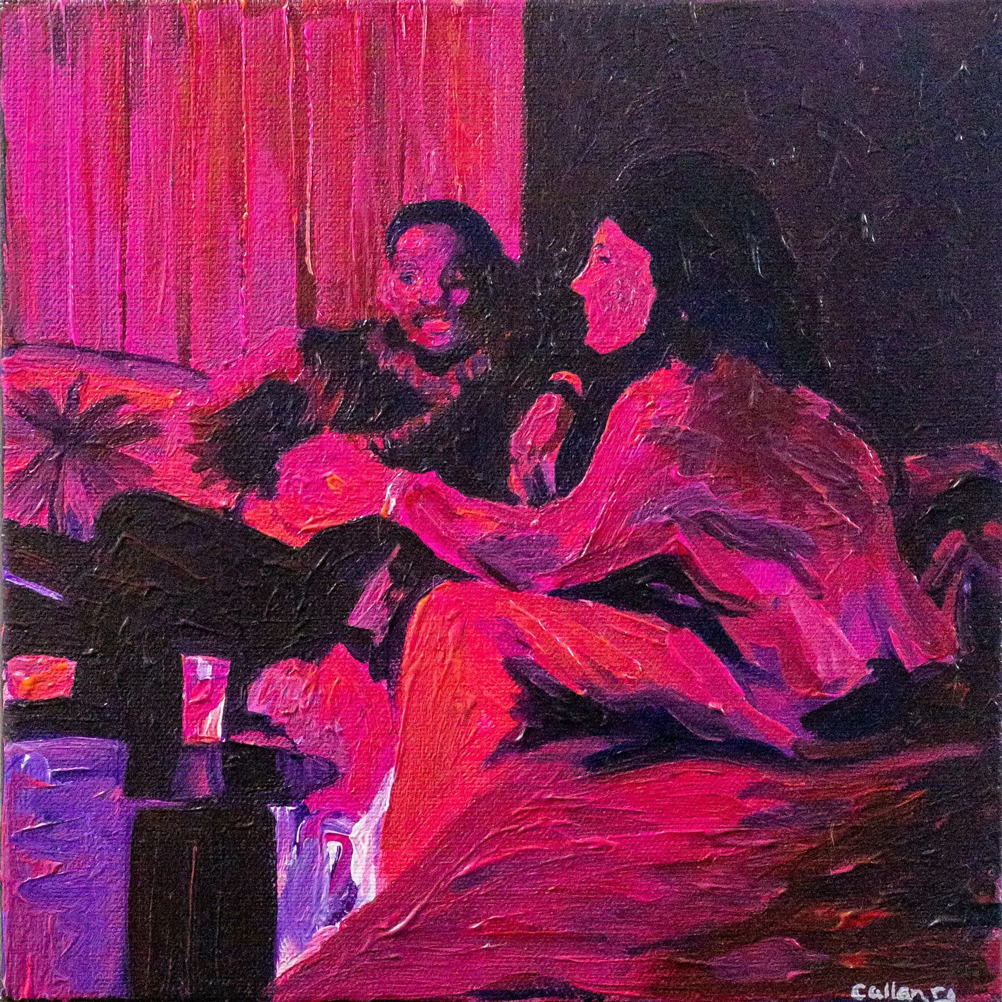 Painting by Callan