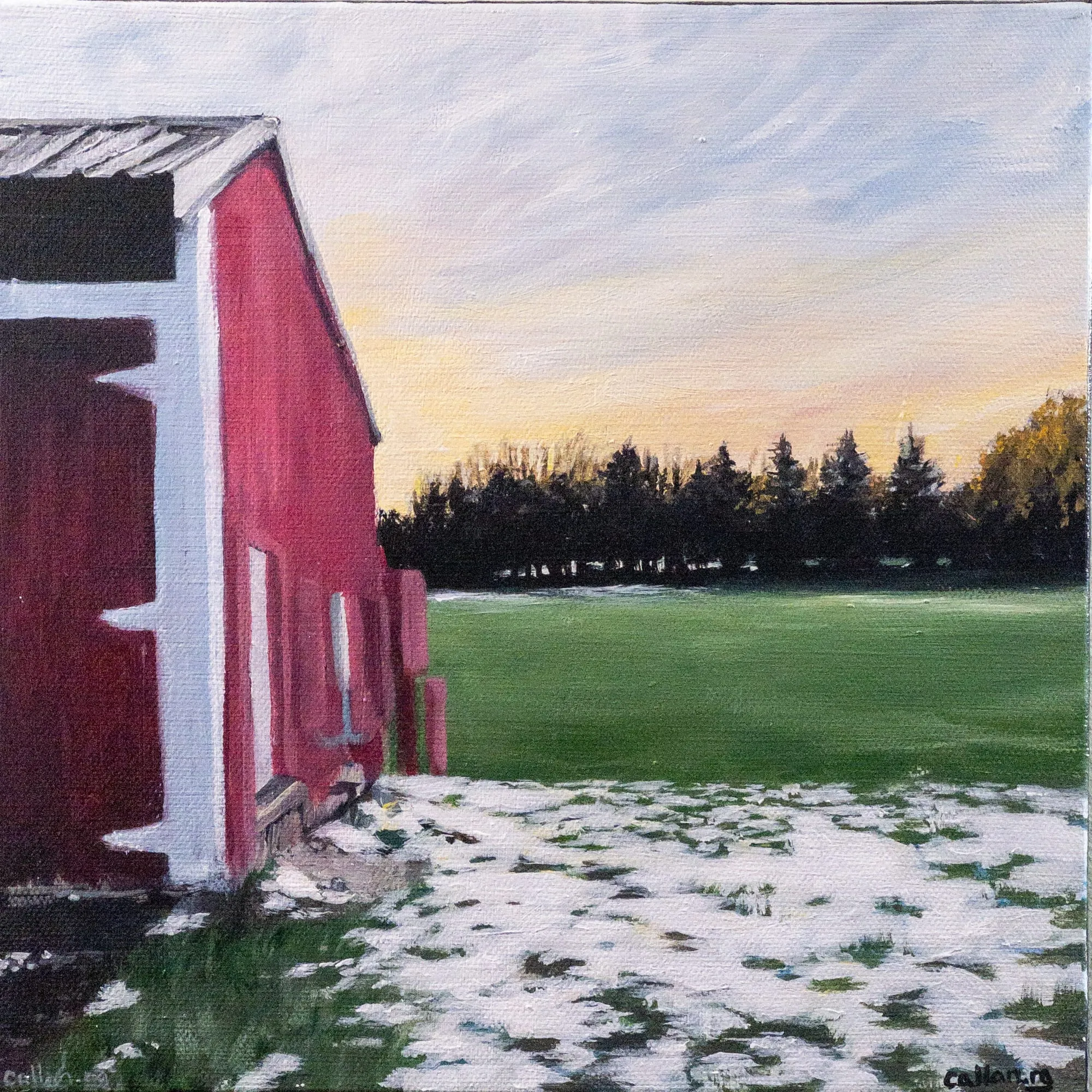 Painting by Callan