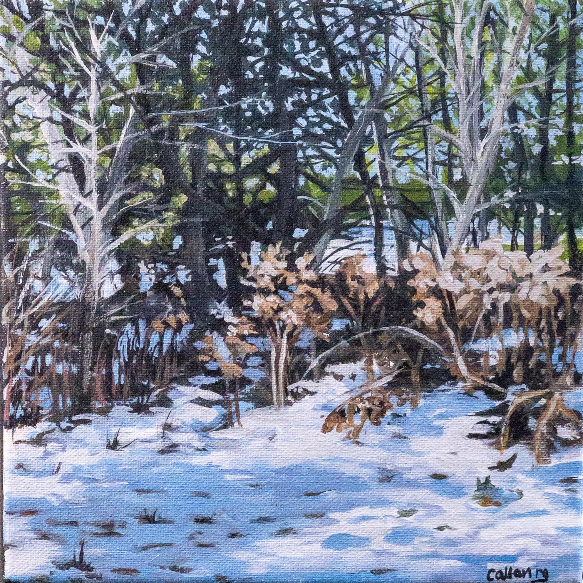 Painting by Callan