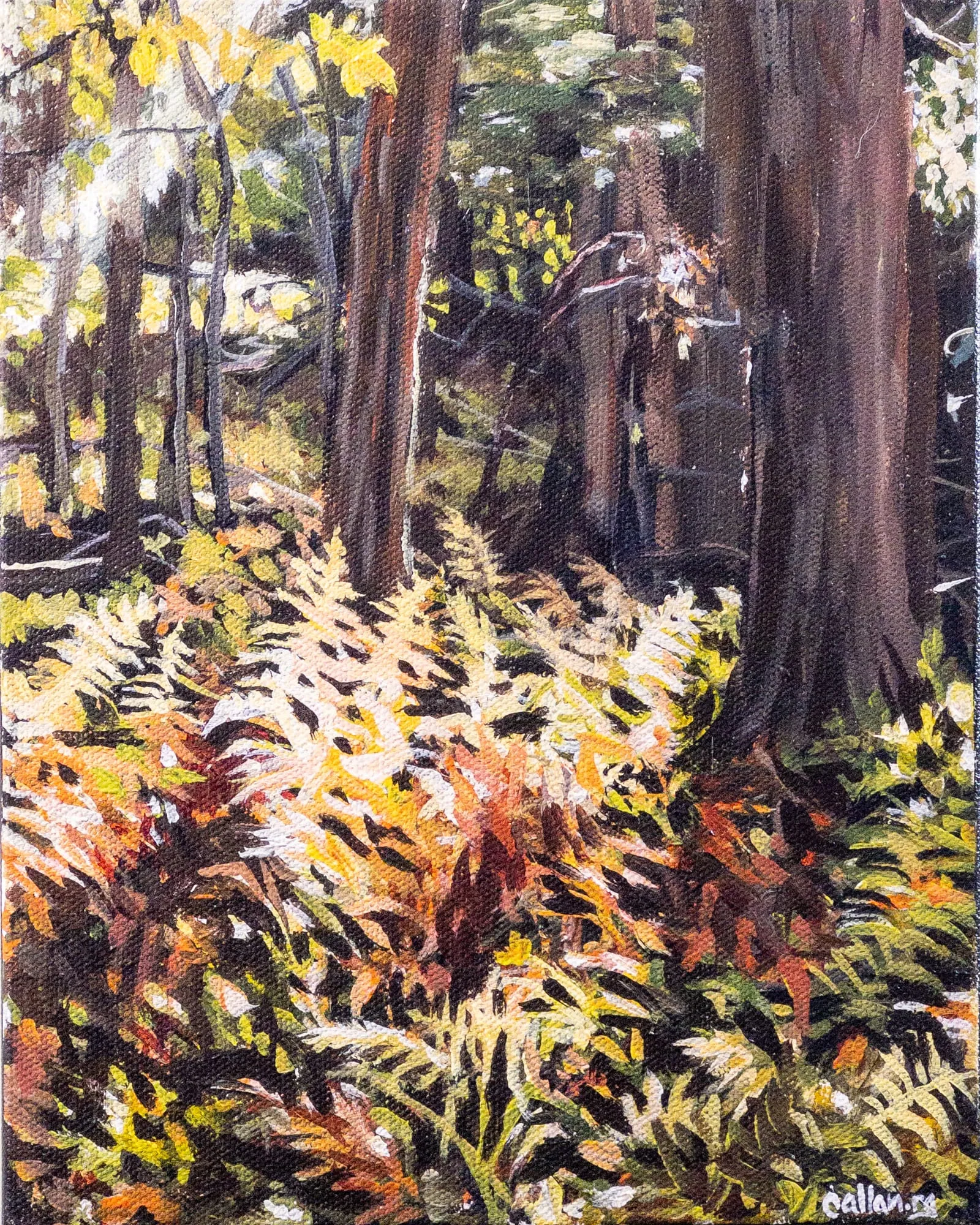 Painting by Callan