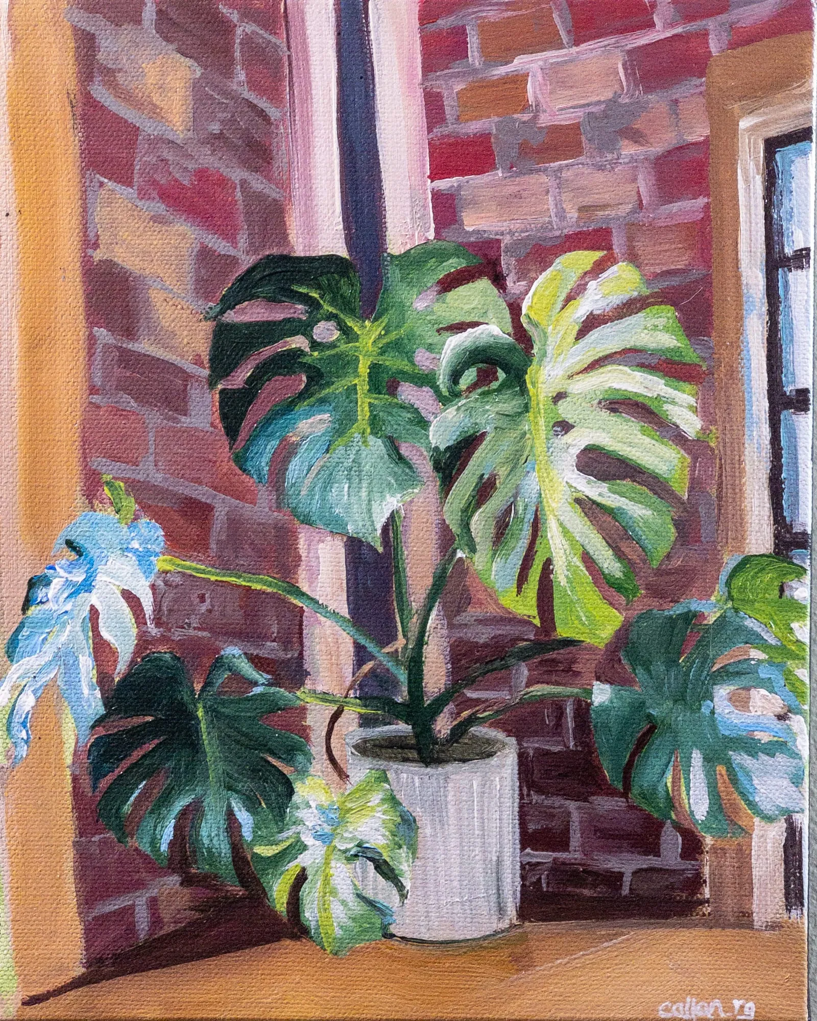 Painting by Callan
