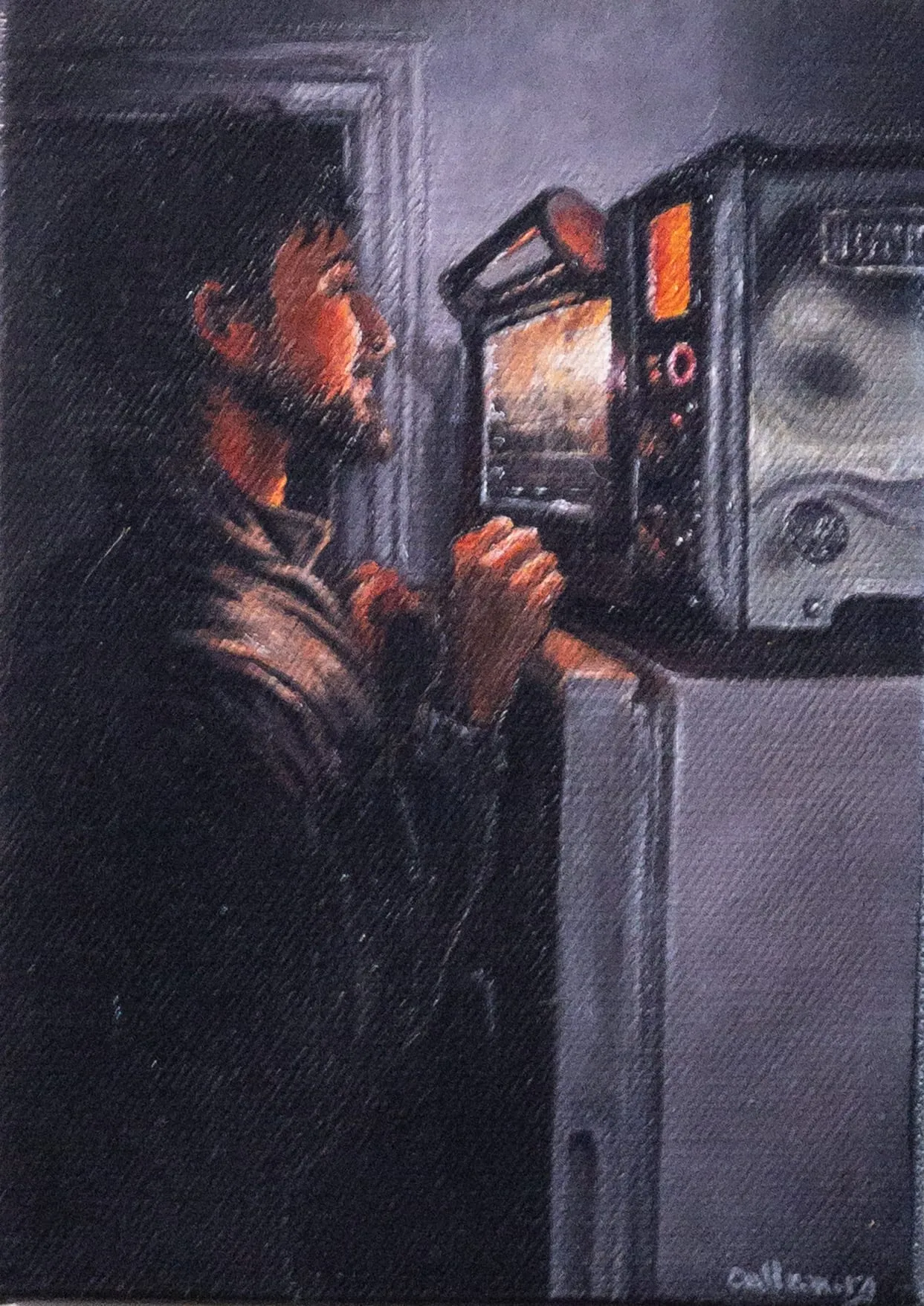 Painting by Callan