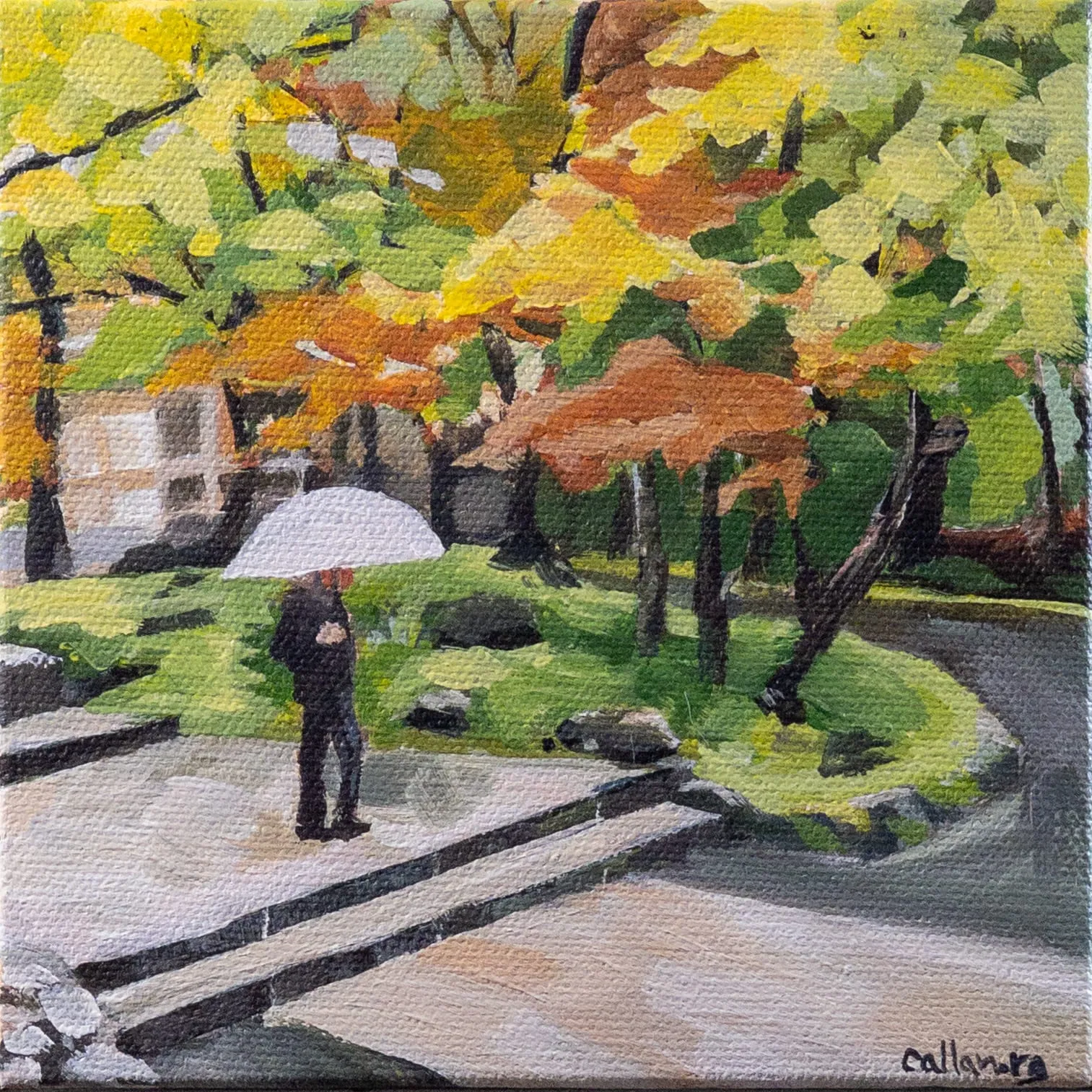 Painting by Callan