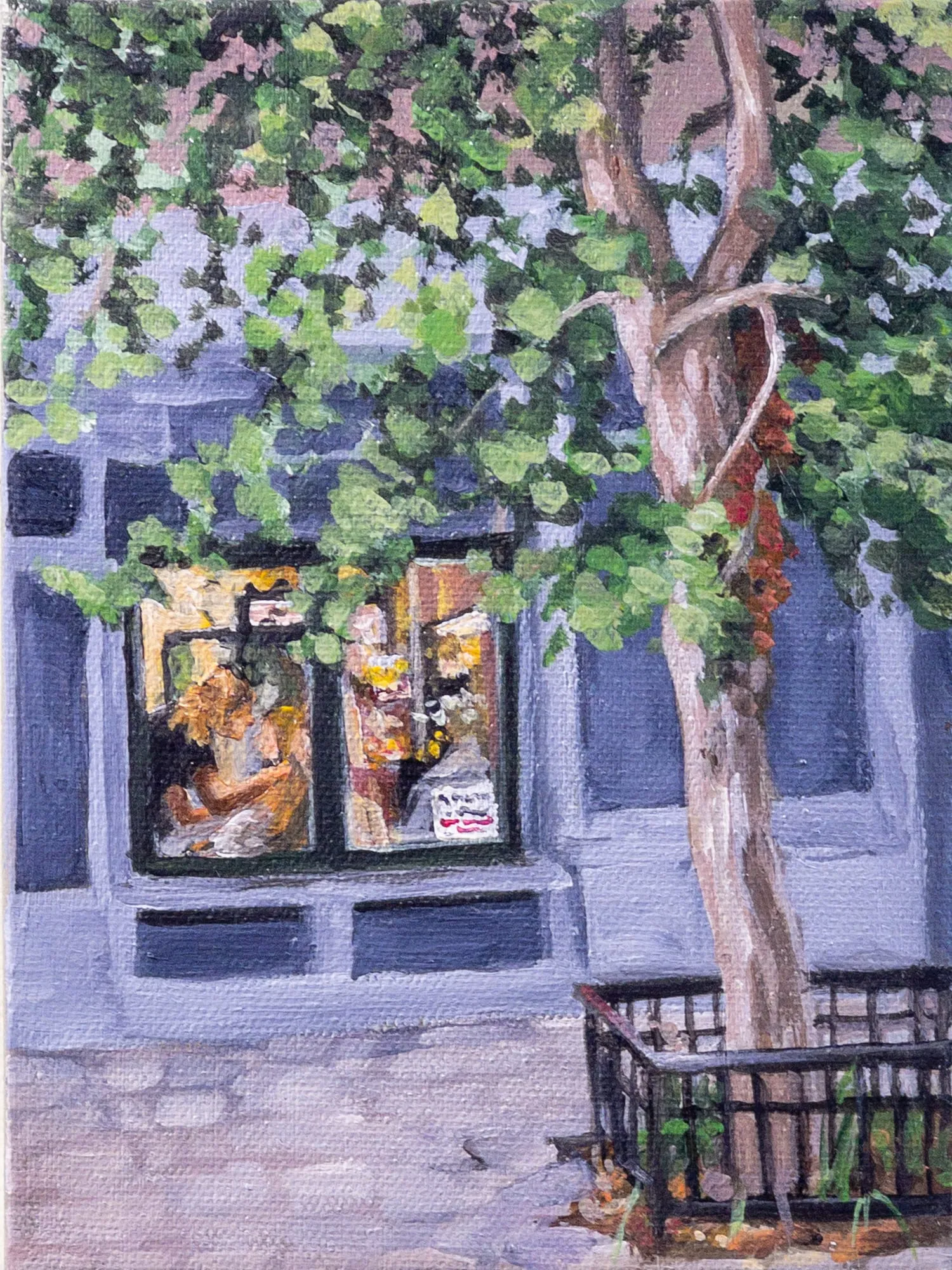Painting by Callan