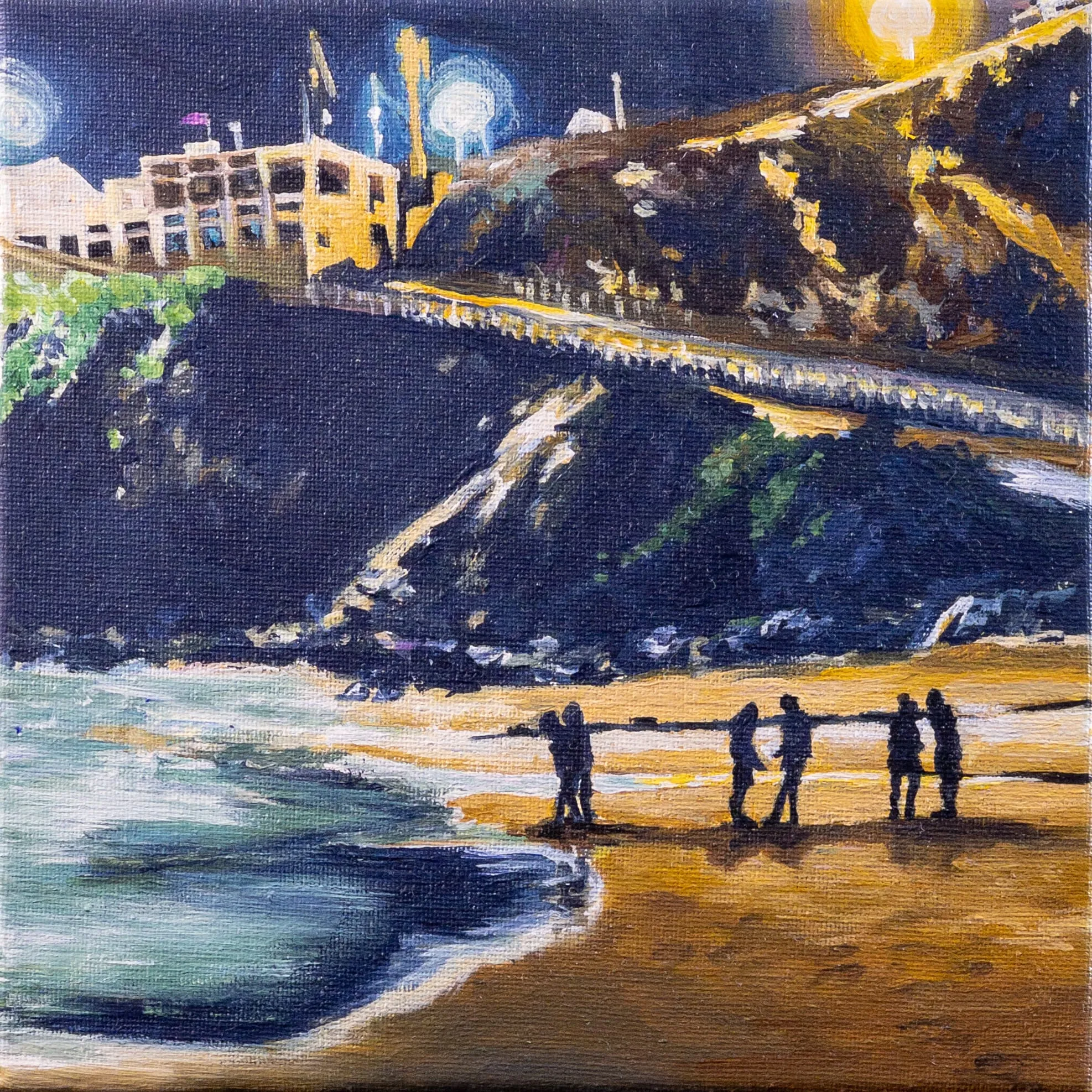 Painting by Callan