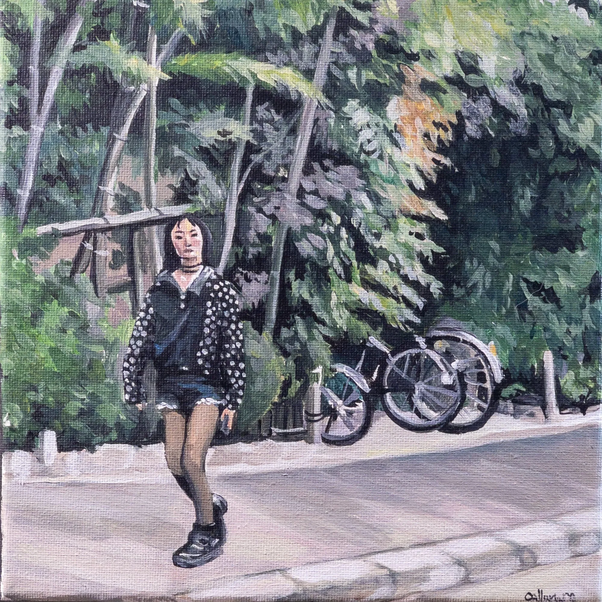 Painting by Callan