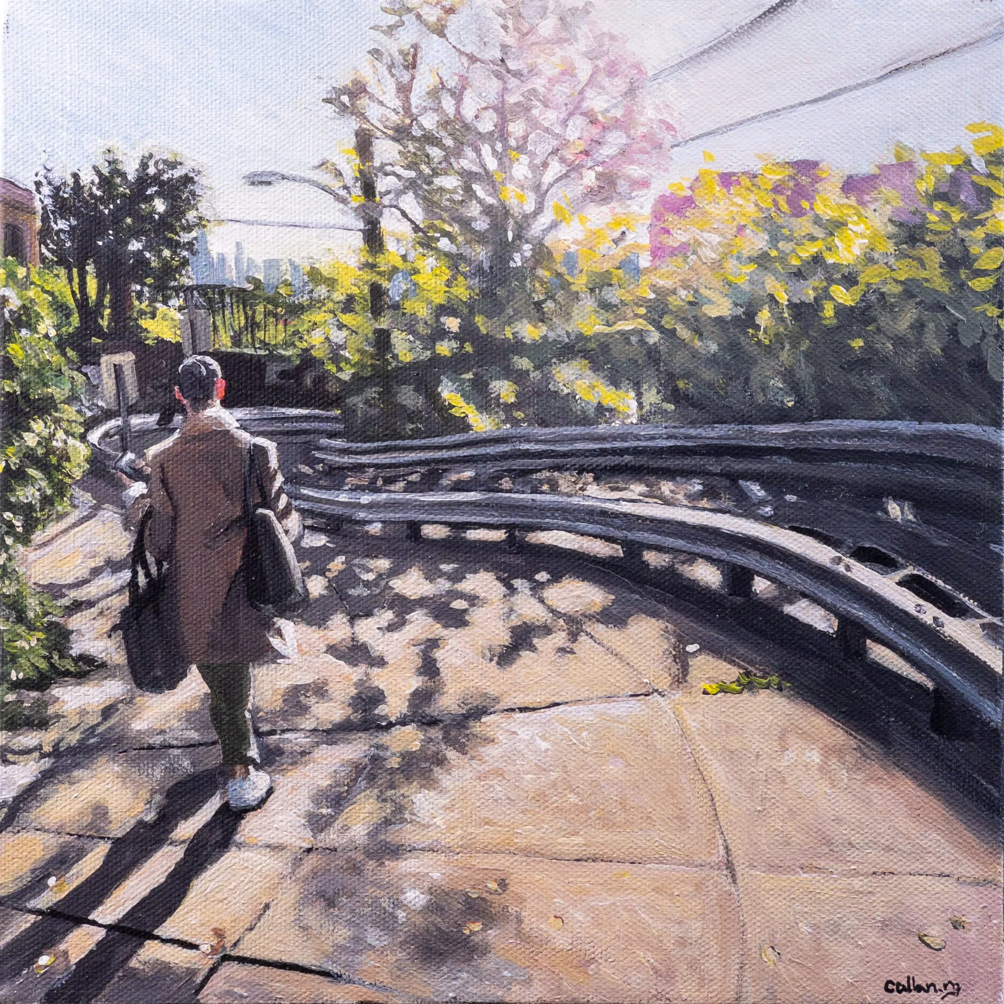 Painting by Callan