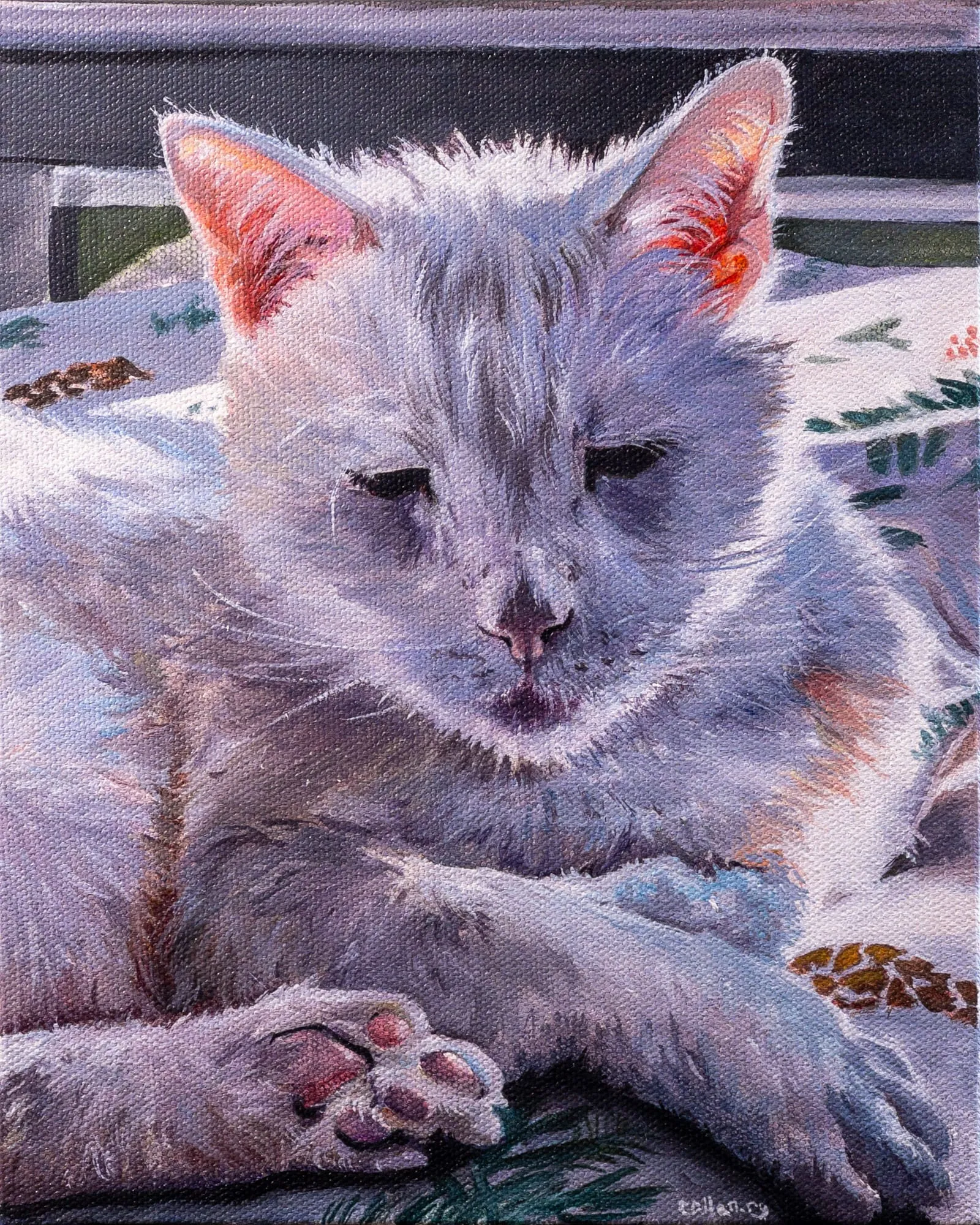 Painting by Callan