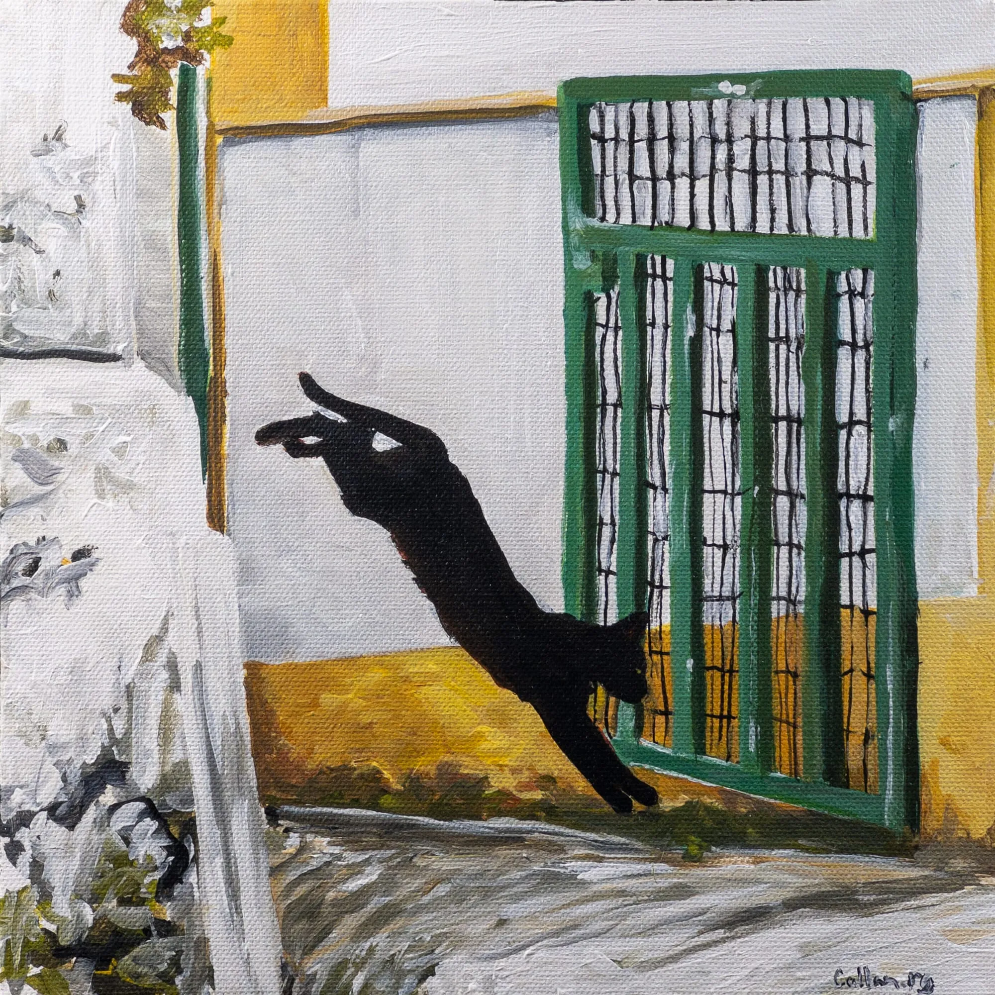 Painting by Callan