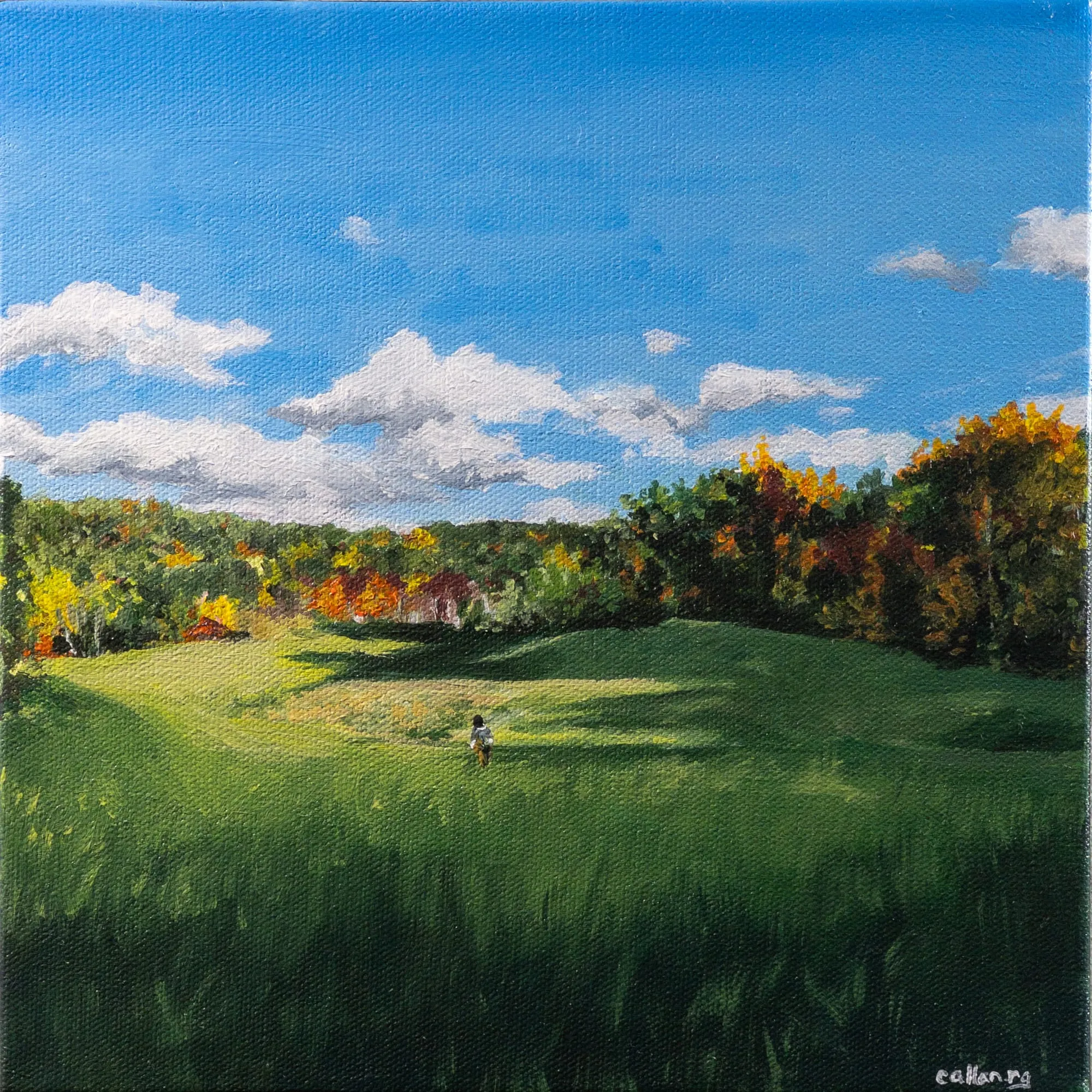 Painting by Callan