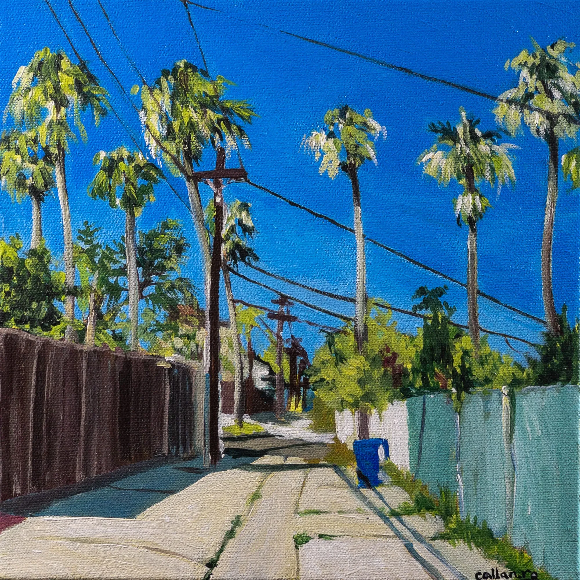 Painting by Callan