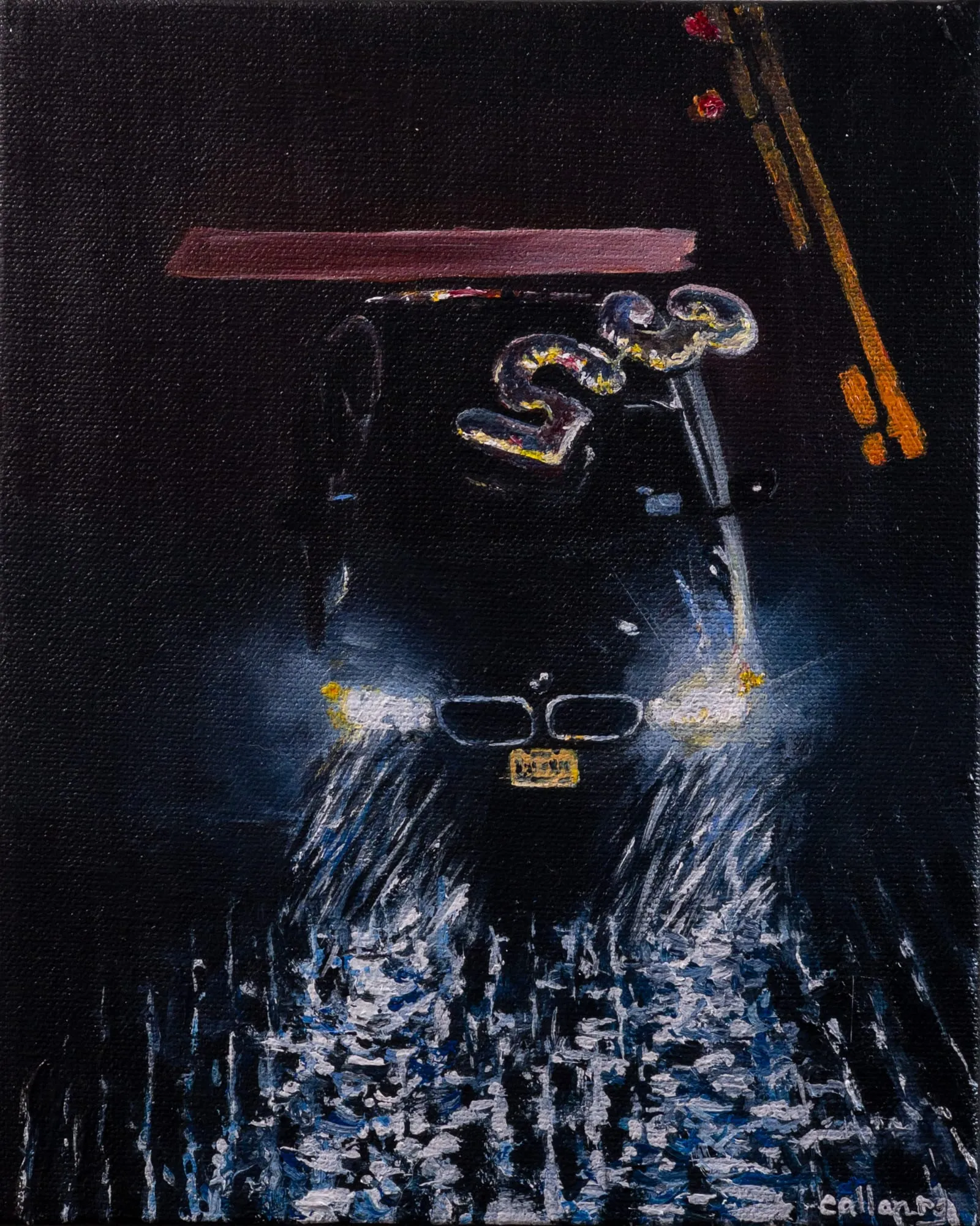 Painting by Callan