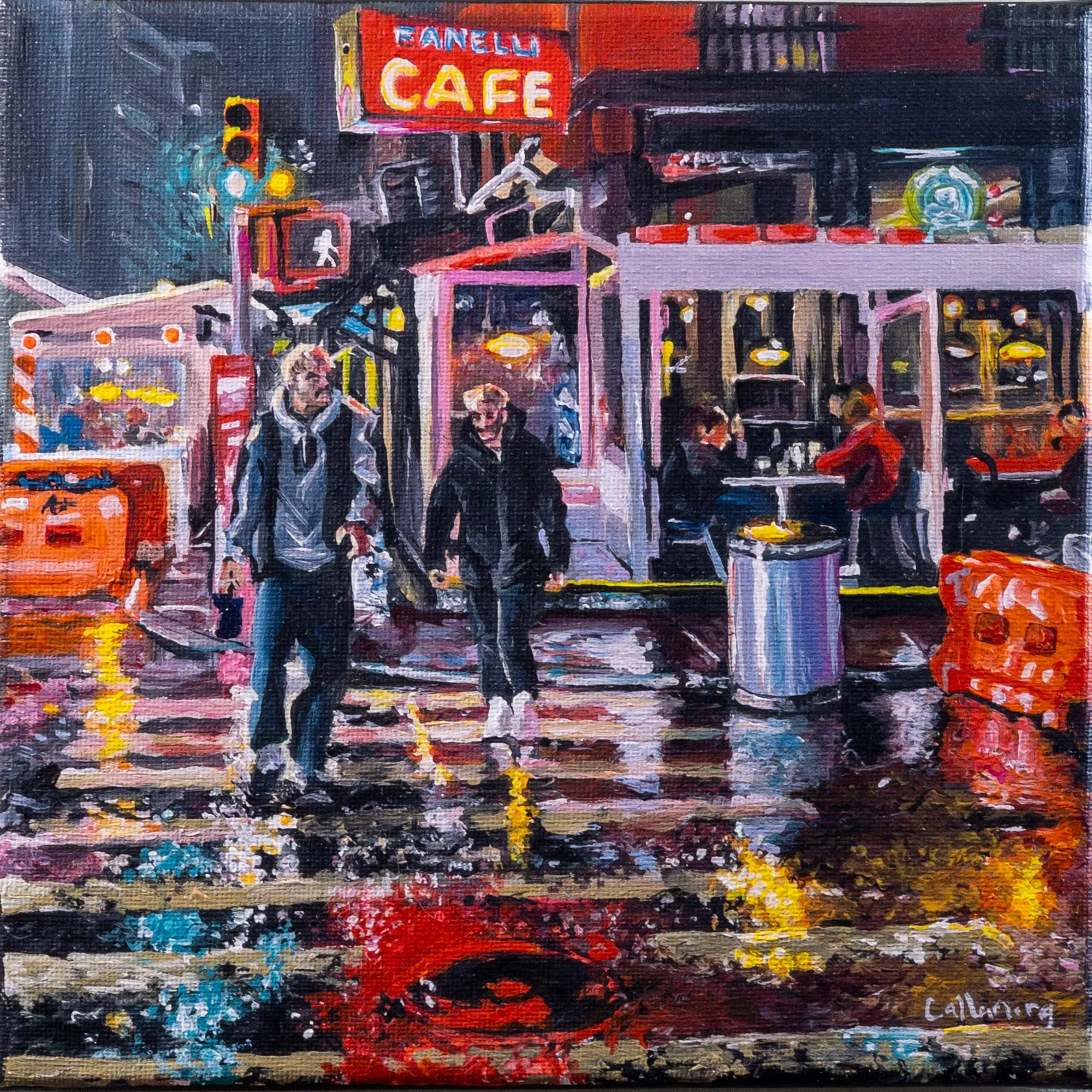 Painting by Callan