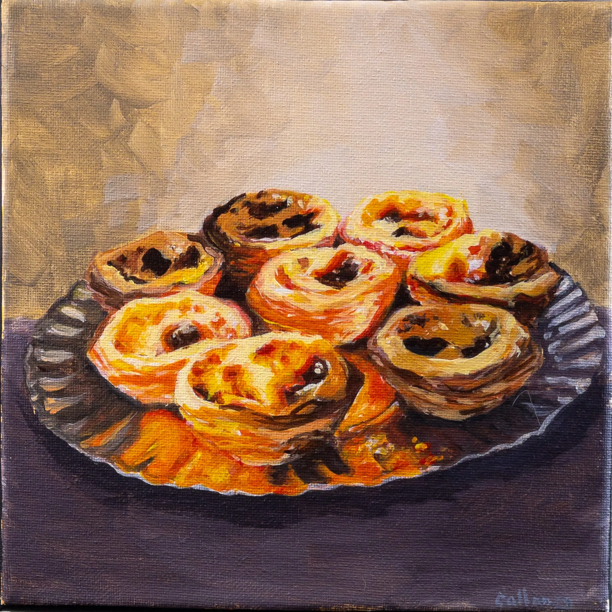 Painting by Callan