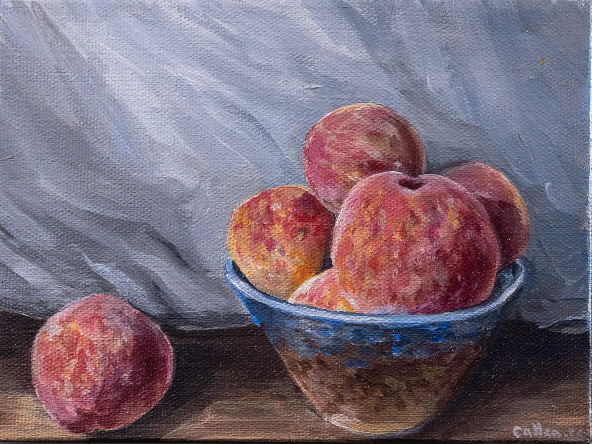 Painting by Callan