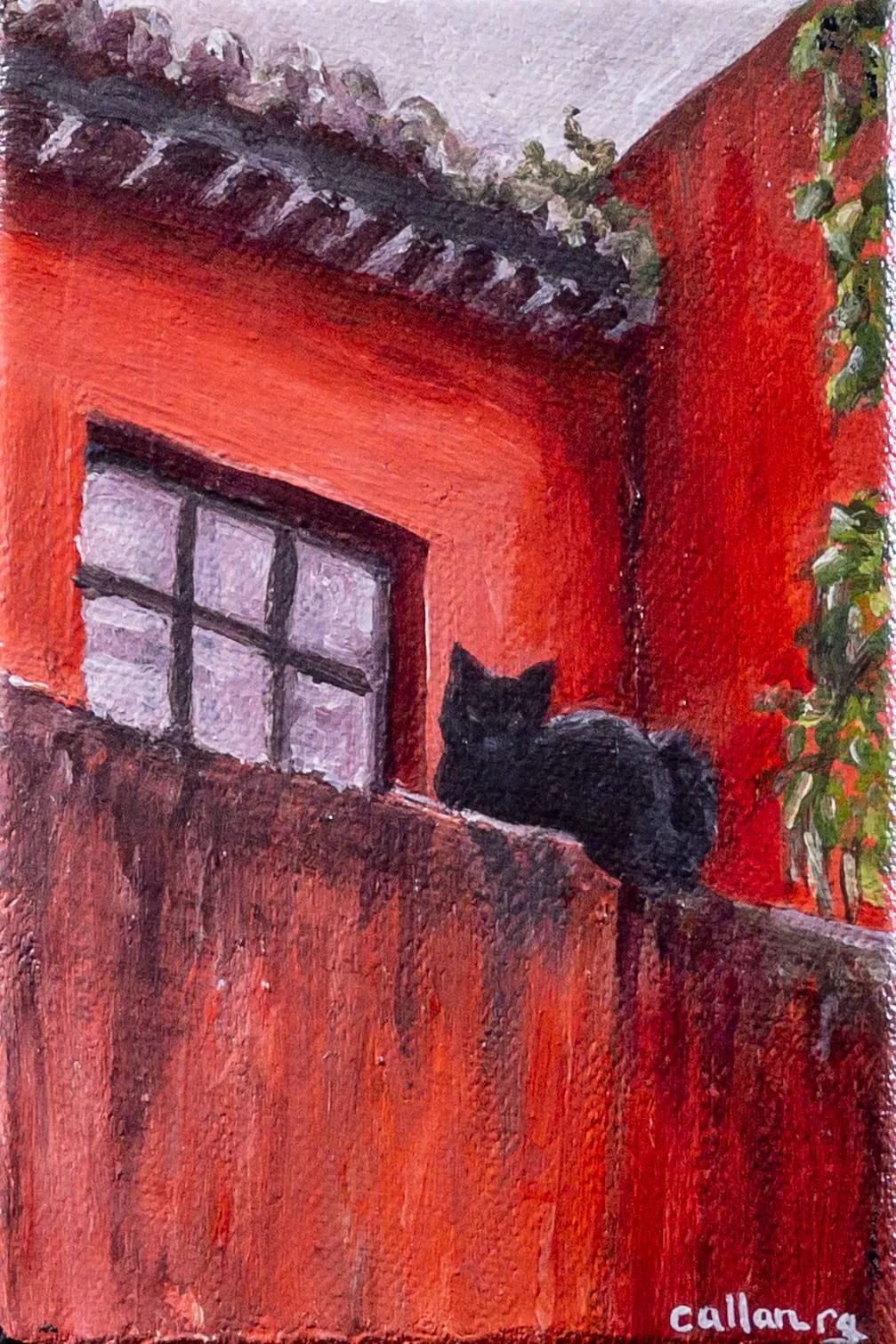 Painting by Callan