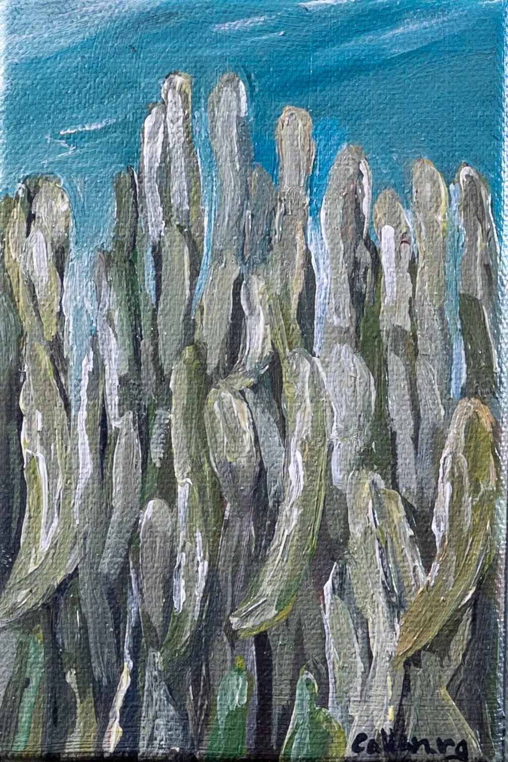 Painting by Callan