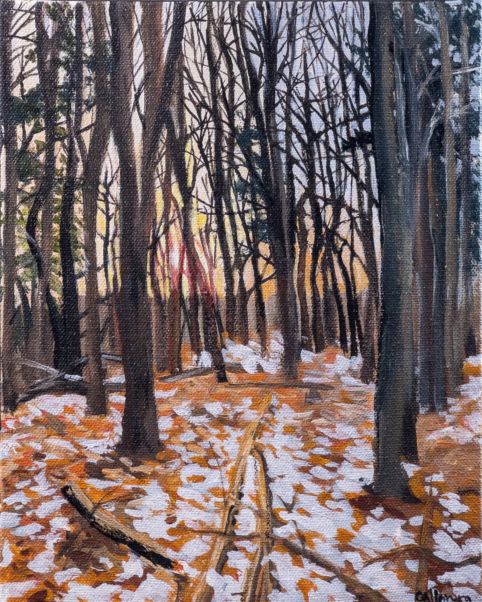 Painting by Callan