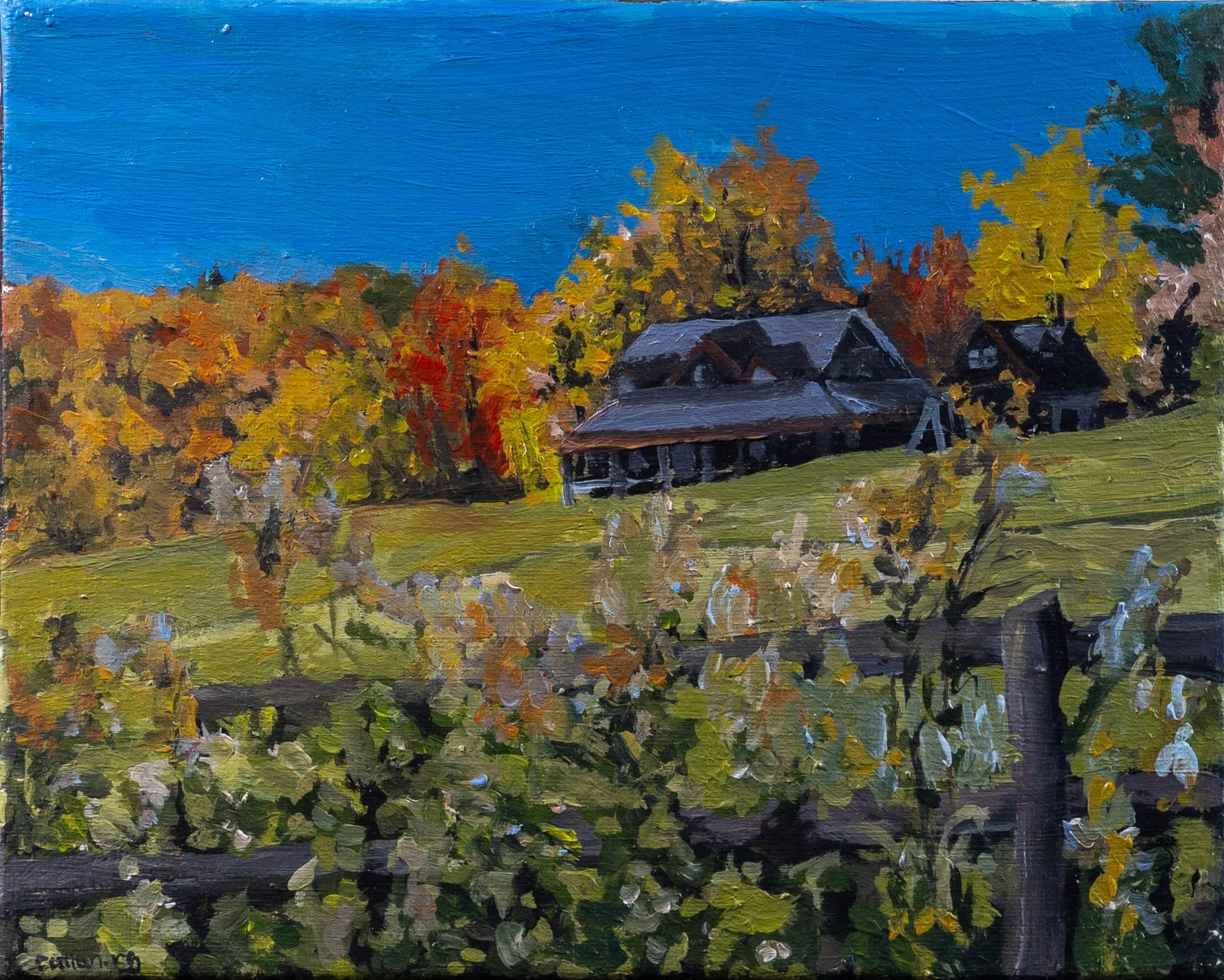 Painting by Callan