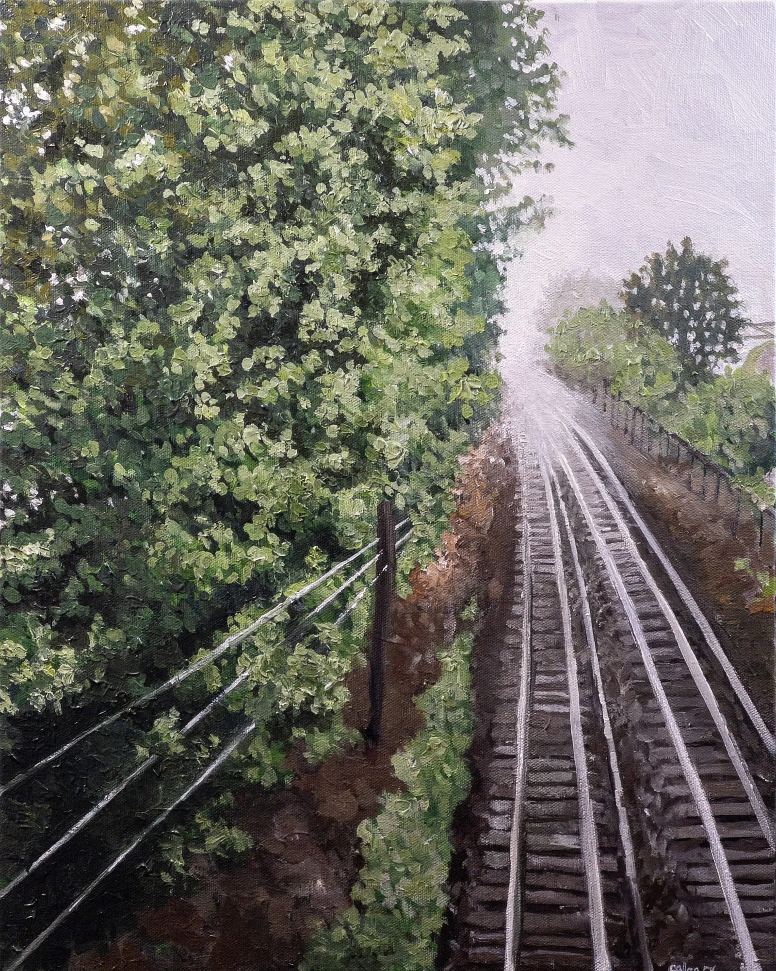 Painting by Callan