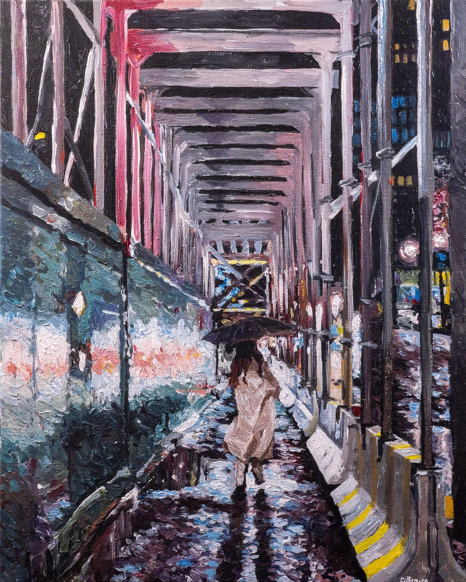 Painting by Callan