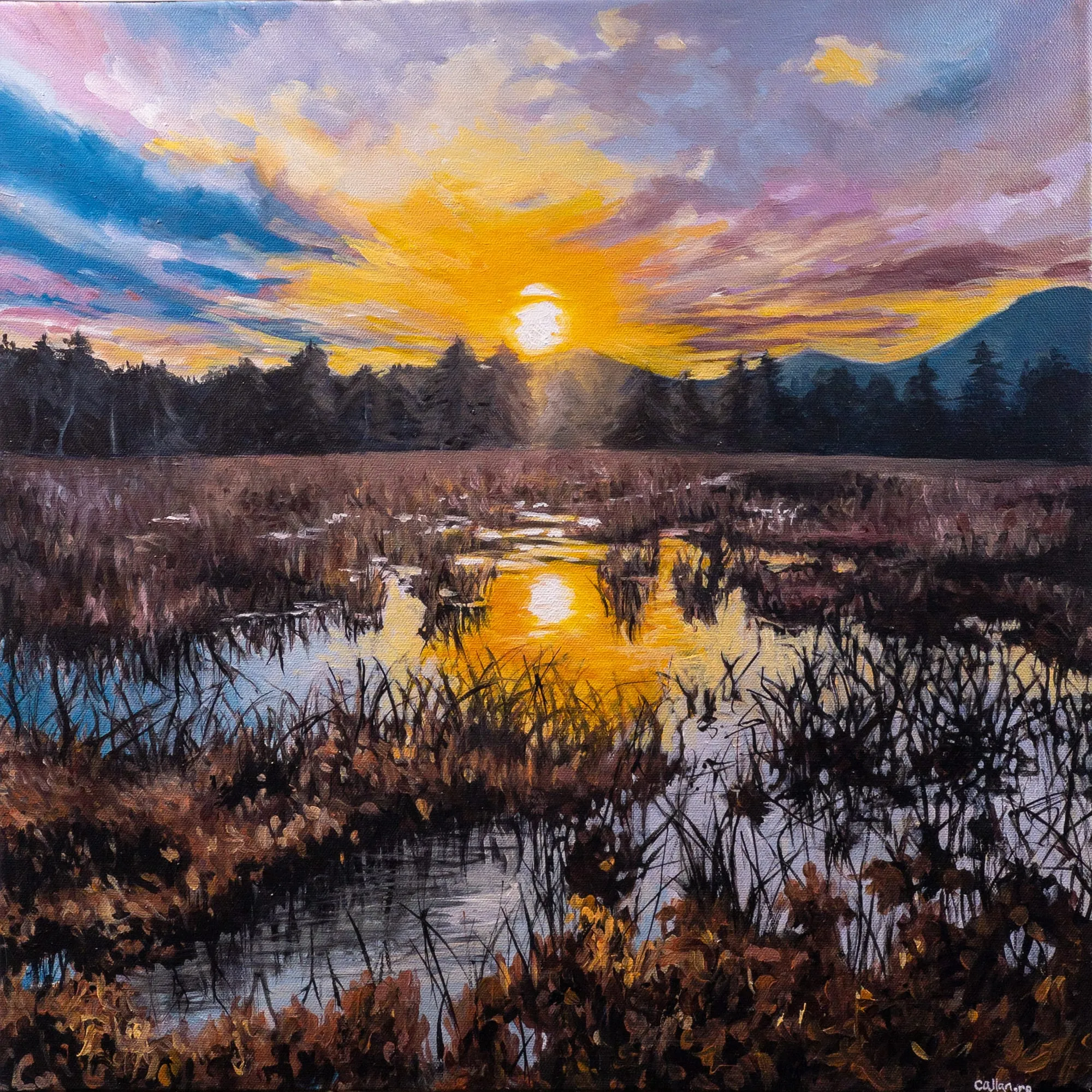 Painting by Callan