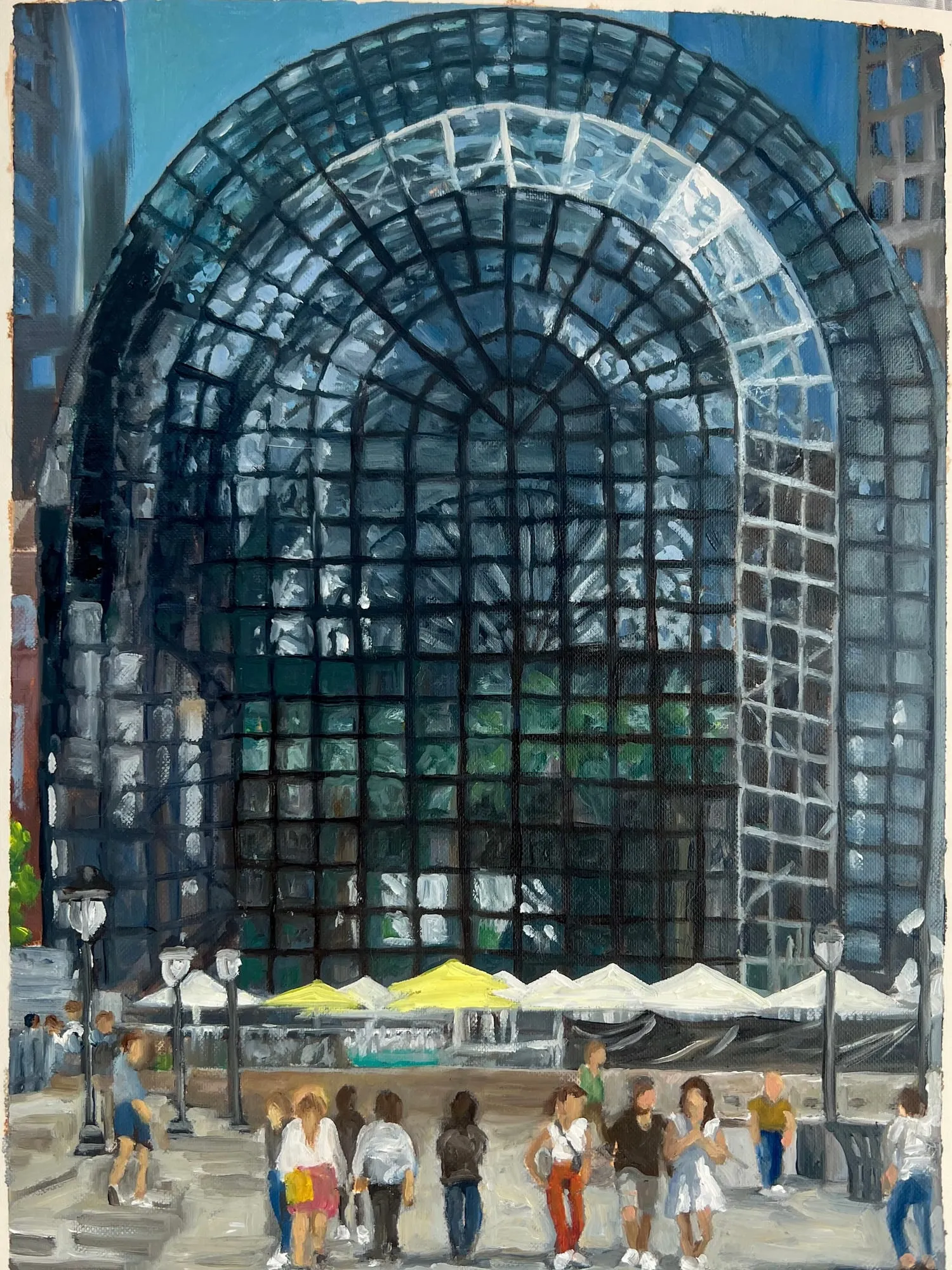 Painting by Callan