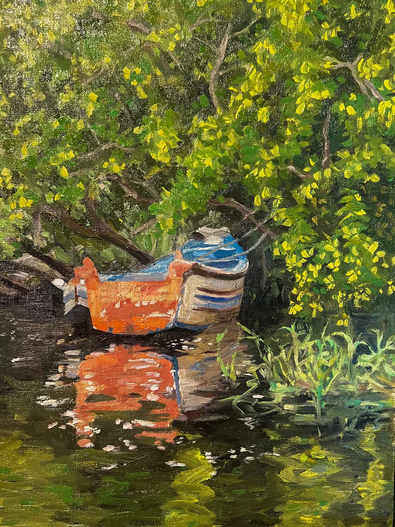Painting by Callan