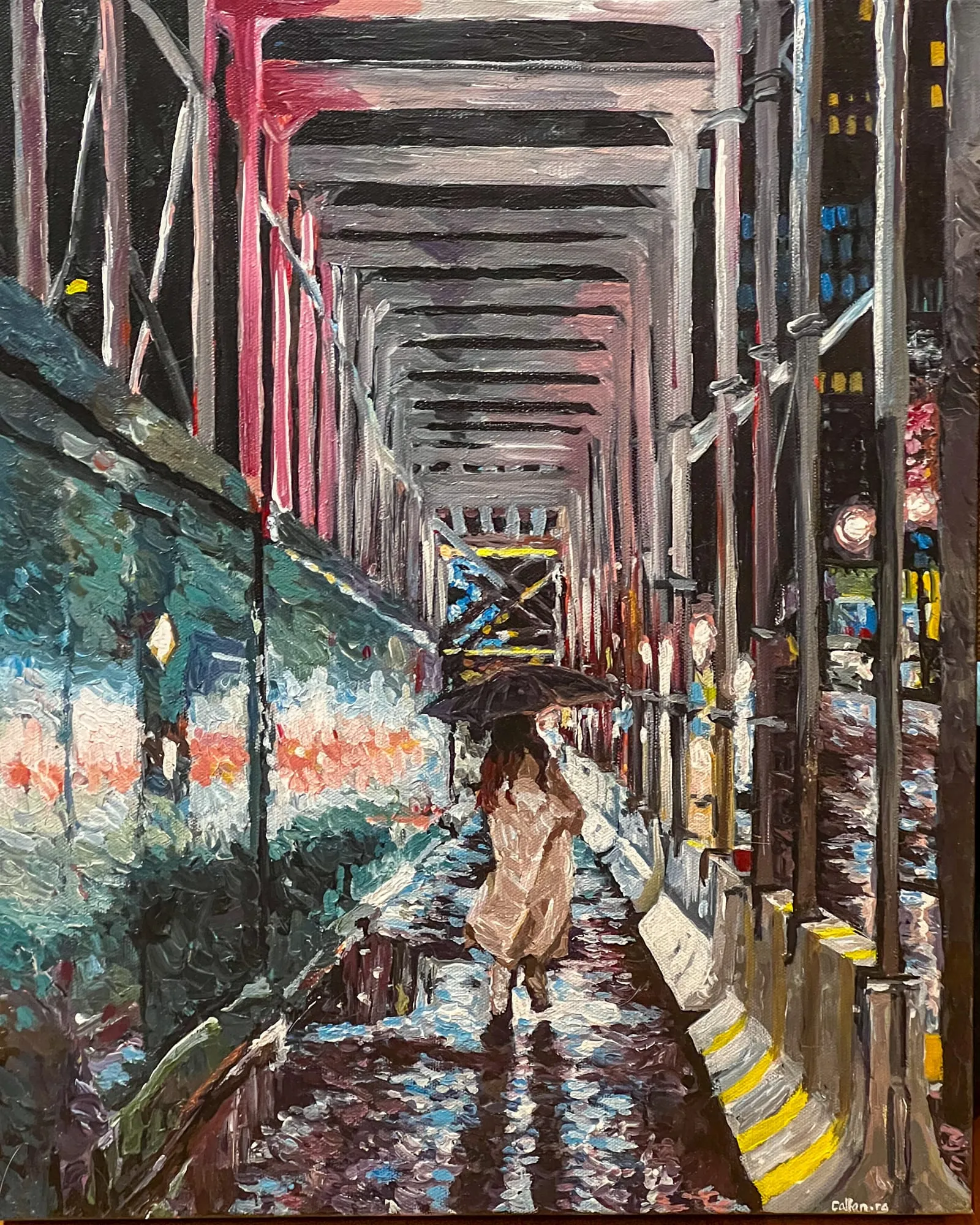 Painting by Callan