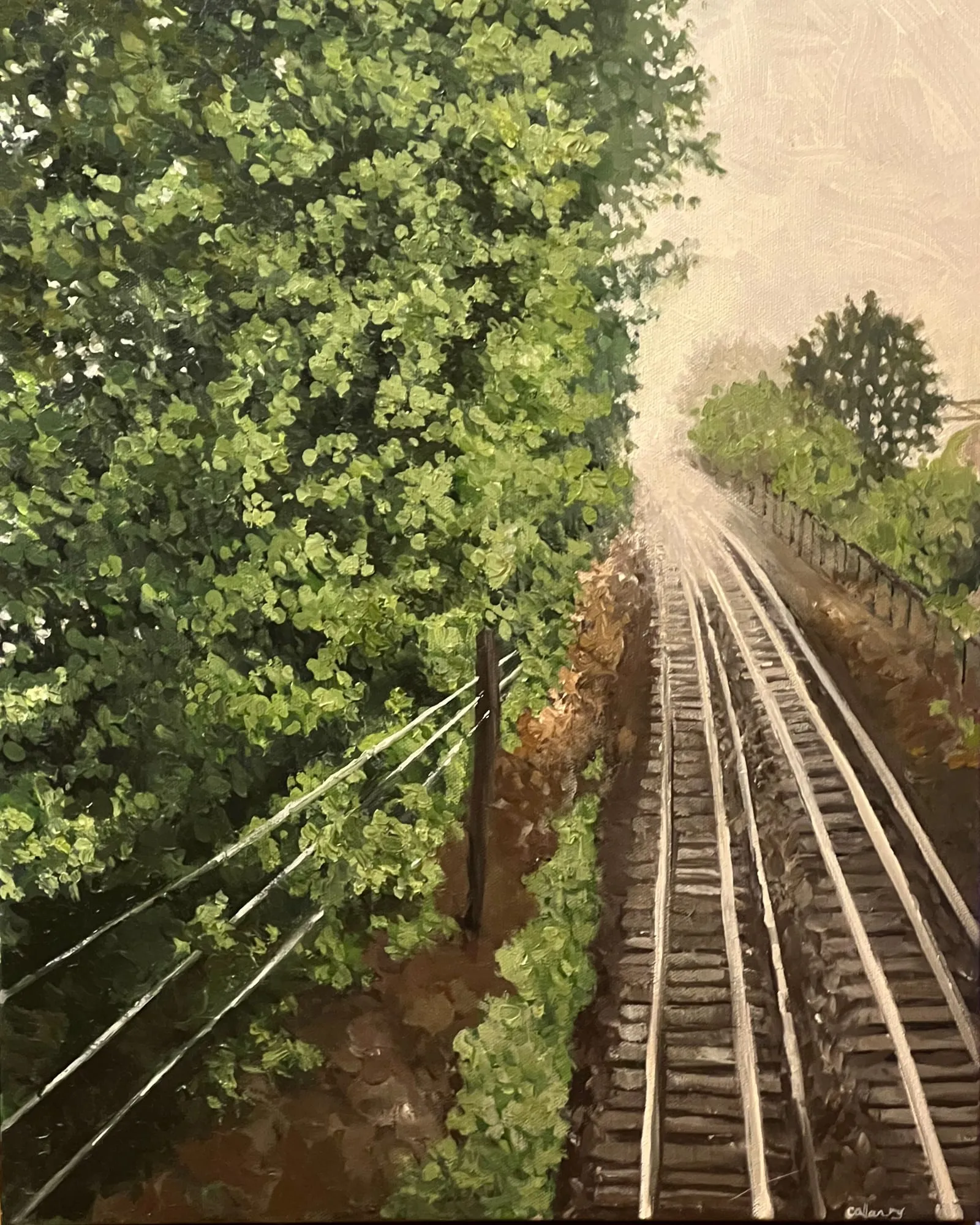 Painting by Callan