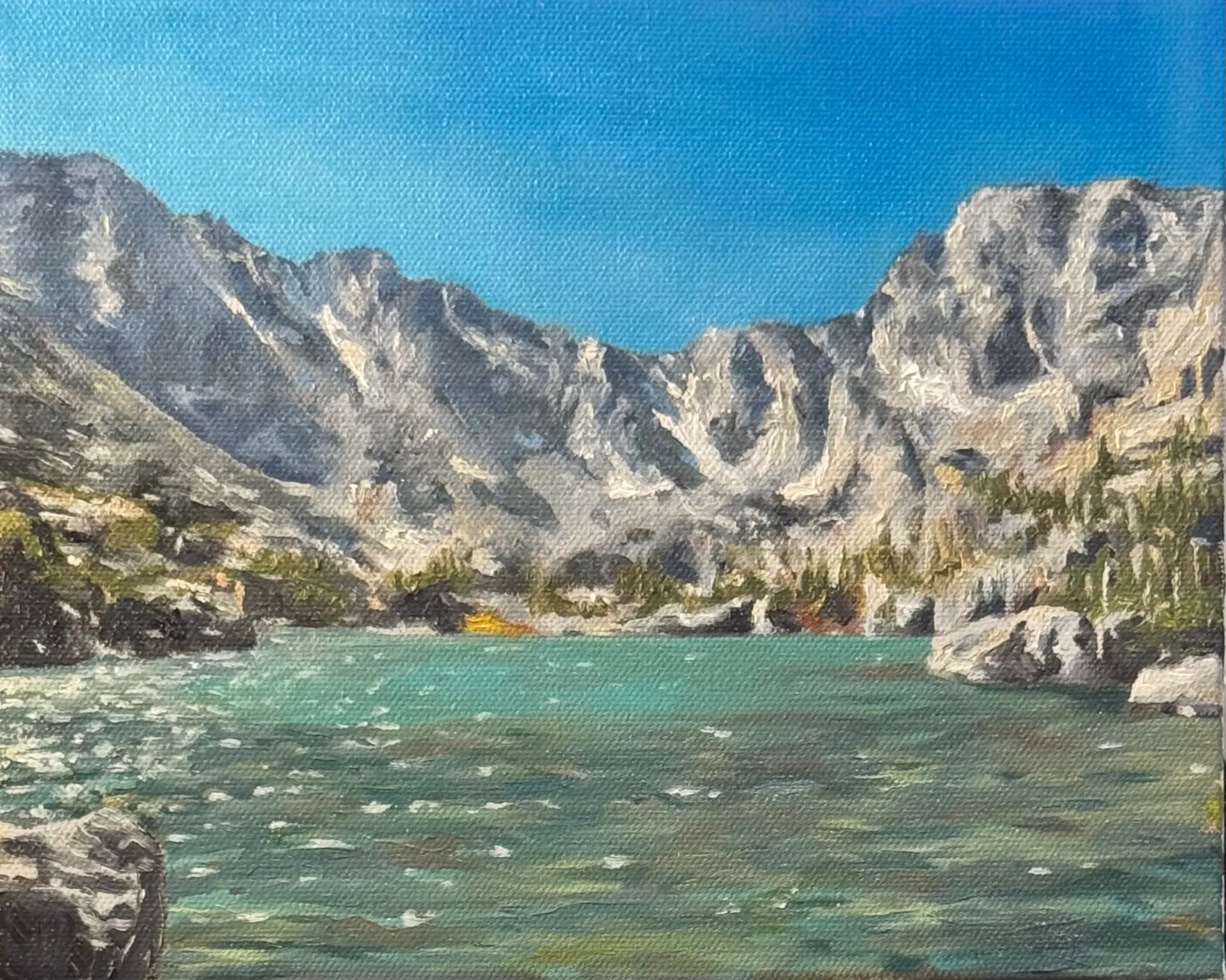 Painting by Callan