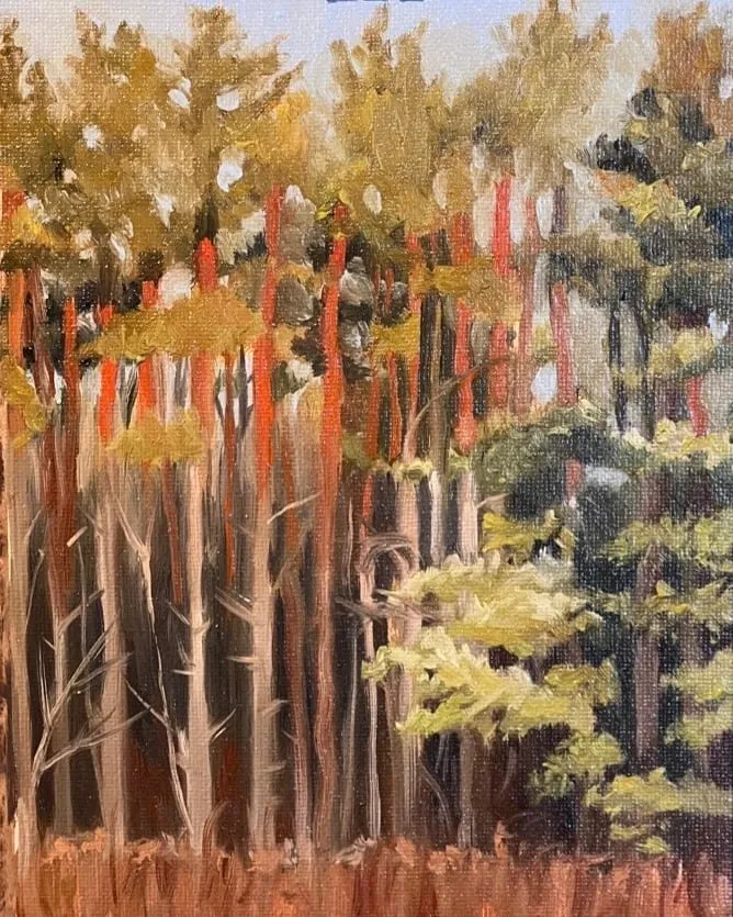 Painting by Callan