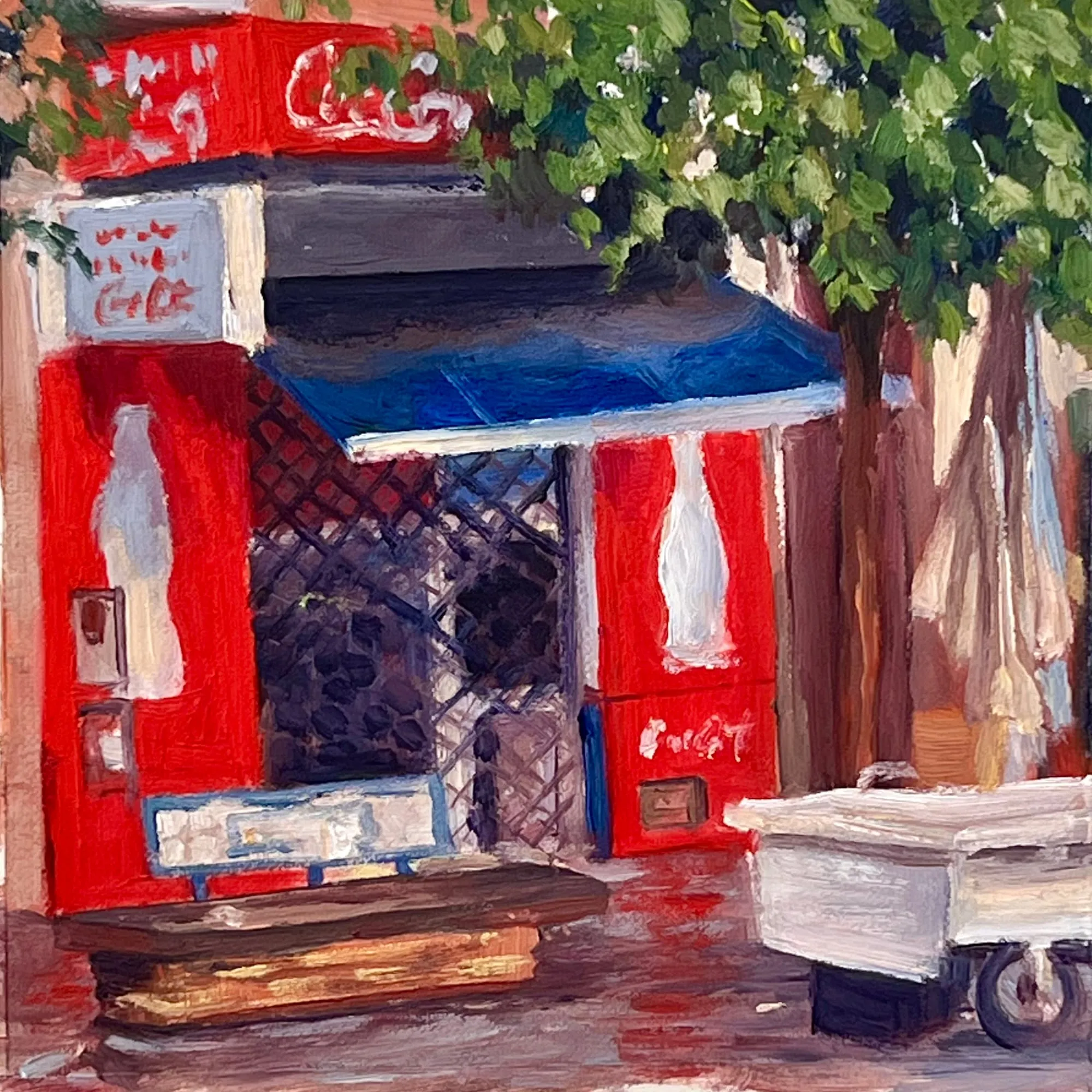 Painting by Callan