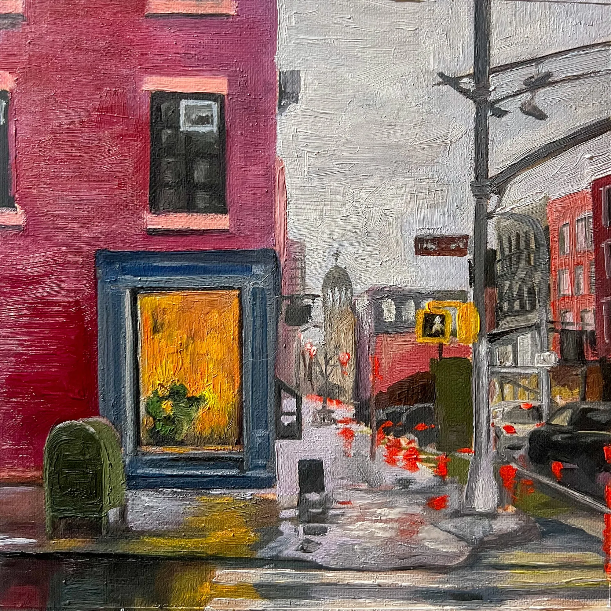 Painting by Callan