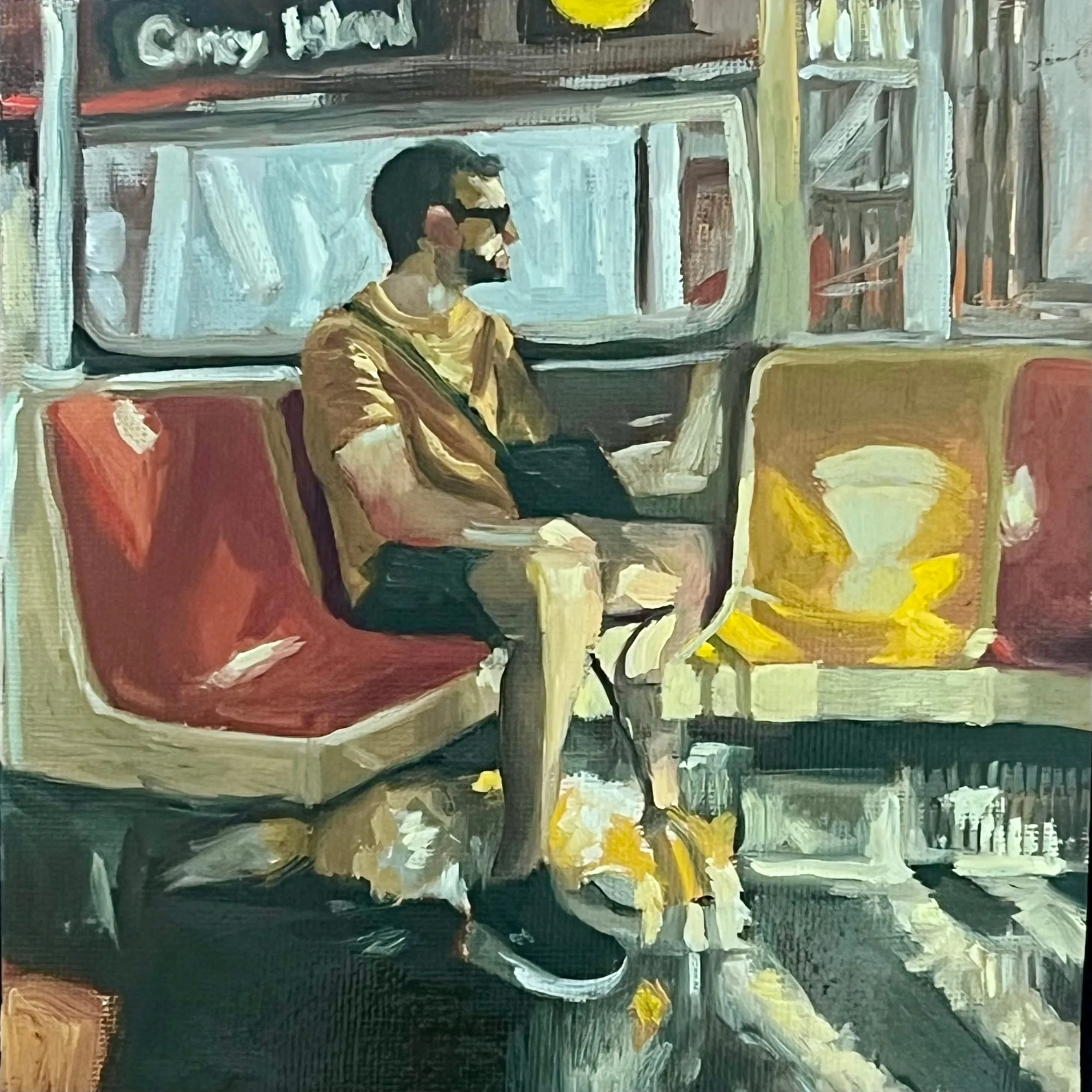 Painting by Callan