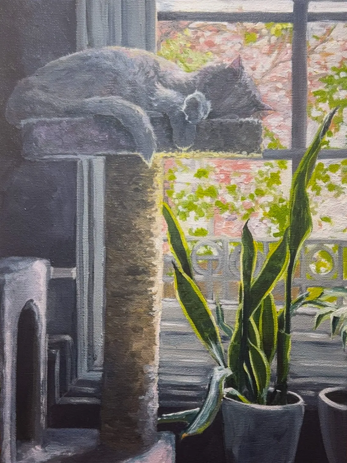 Painting by Callan
