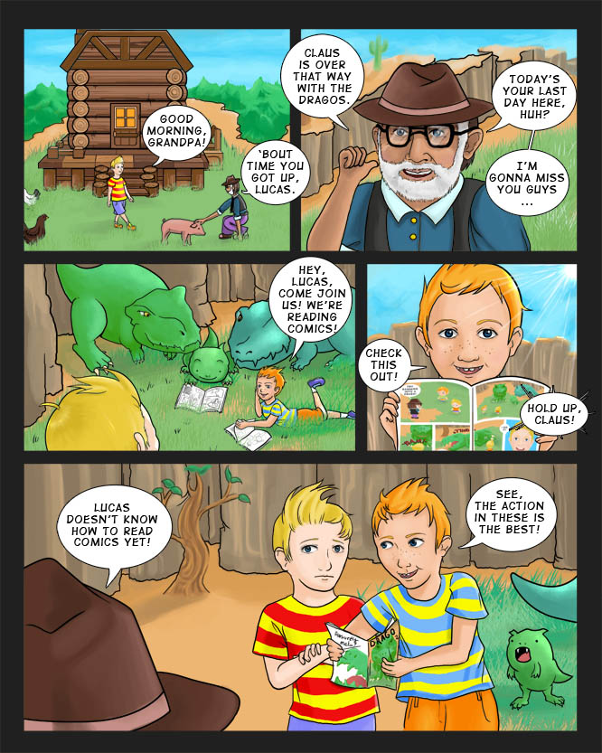 Comics and Mother 3 inspired work