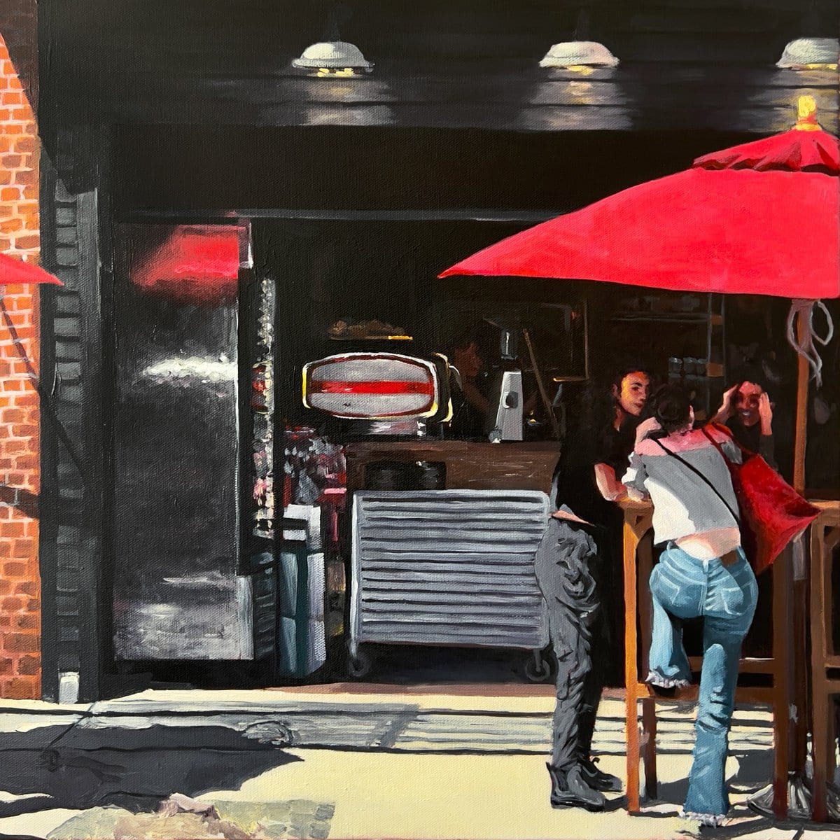 A painting made purely for the joy of it