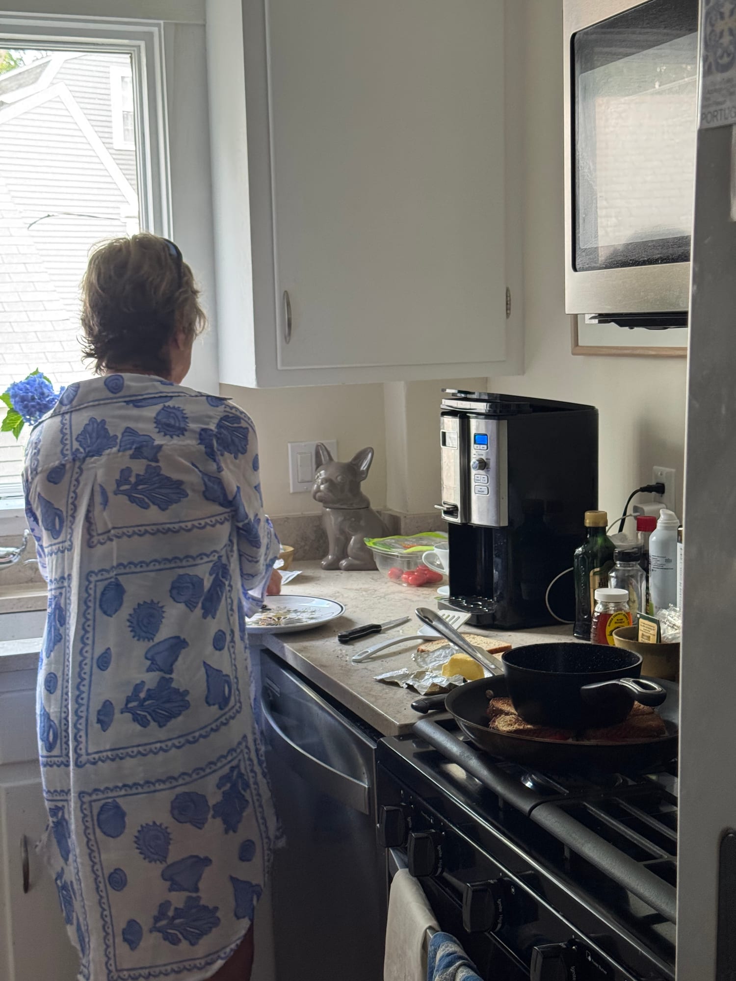 Nana in the kitchen